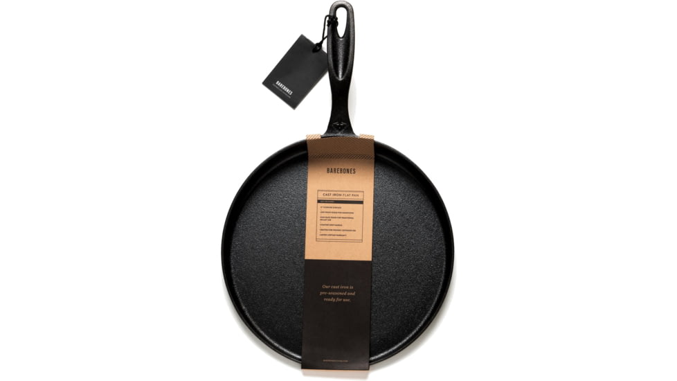 Barebones Cast Iron Flat Pan, 12in, CKW-314