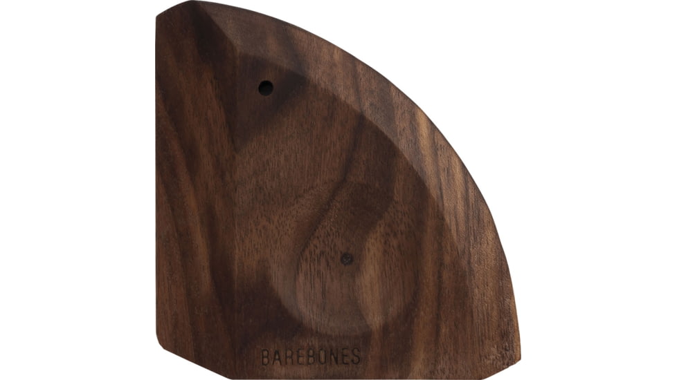 Barebones Cast Iron Wood Scraper, Walnut, 1lb, CKW-499