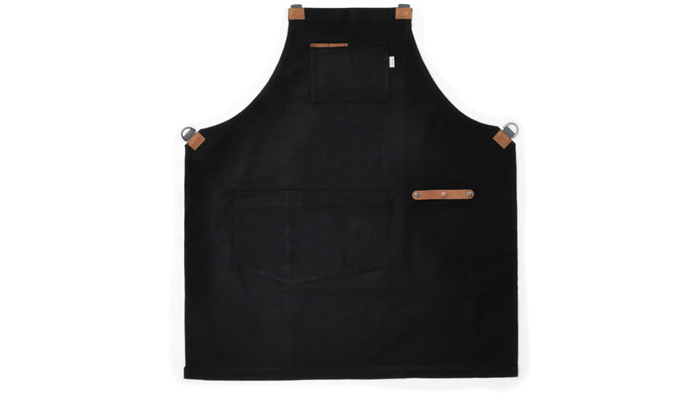 Barebones Chef Grilling Apron, Canvas/ Leather, 33in Tall x 30in Wide, CKW-480