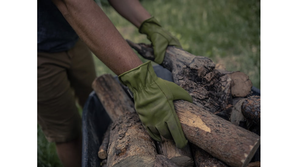 Barebones Classic Work Glove, Olive, Extra Small, GDN-083