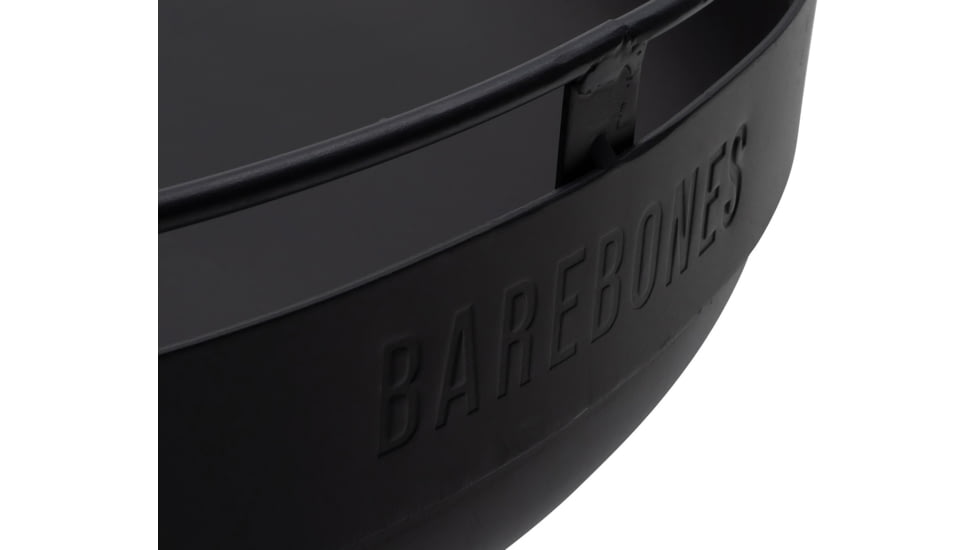 Barebones Cowboy Fire Pit Grill - 30in w/ Adjustable Legs, CKW-450