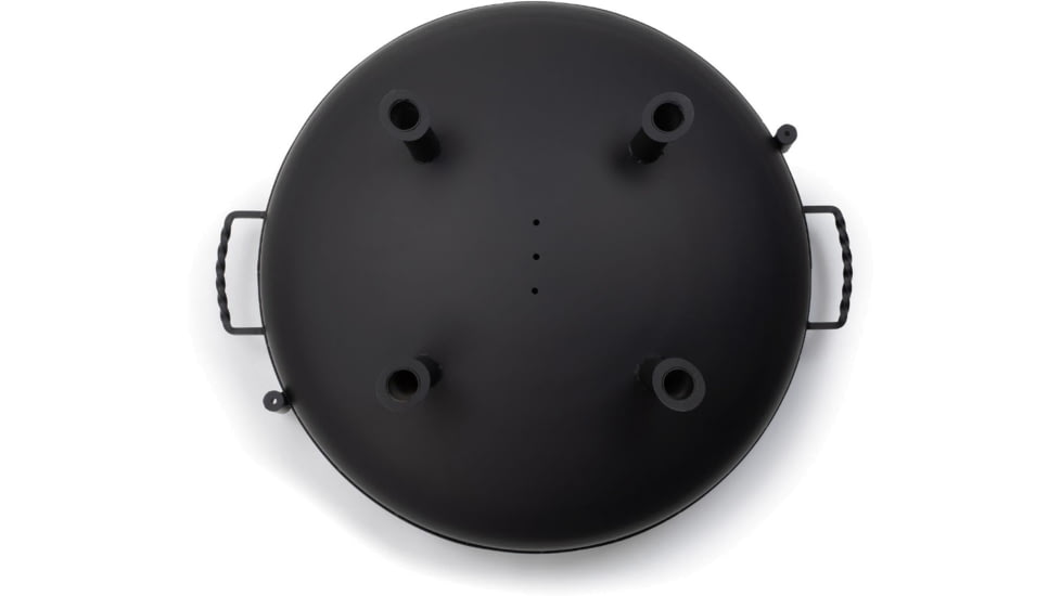 Barebones Cowboy Fire Pit Grill - 30in w/ Adjustable Legs, CKW-450