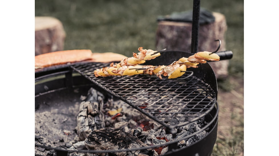 Barebones Cowboy Fire Pit Grill Grate, 23in, CKW-442