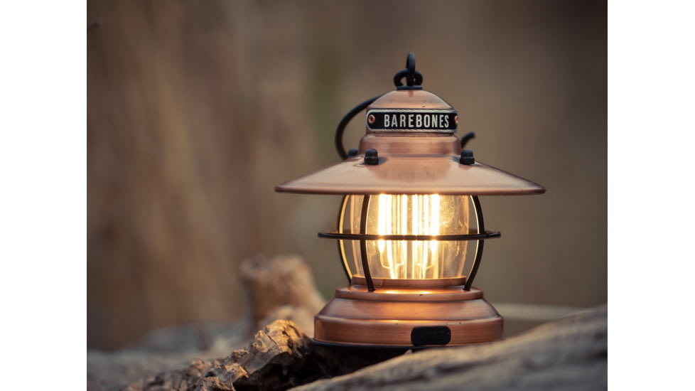 Barebones Edison Mini Lantern, Copper, LIV-275