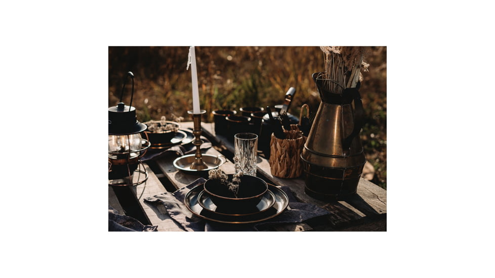 Barebones Enamel Bowl Set, Charcoal, CKW-340