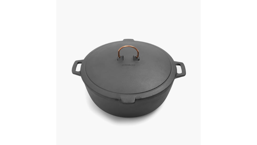 Barebones Enamel Lined Cast Iron Crock Pot, CKW-1100