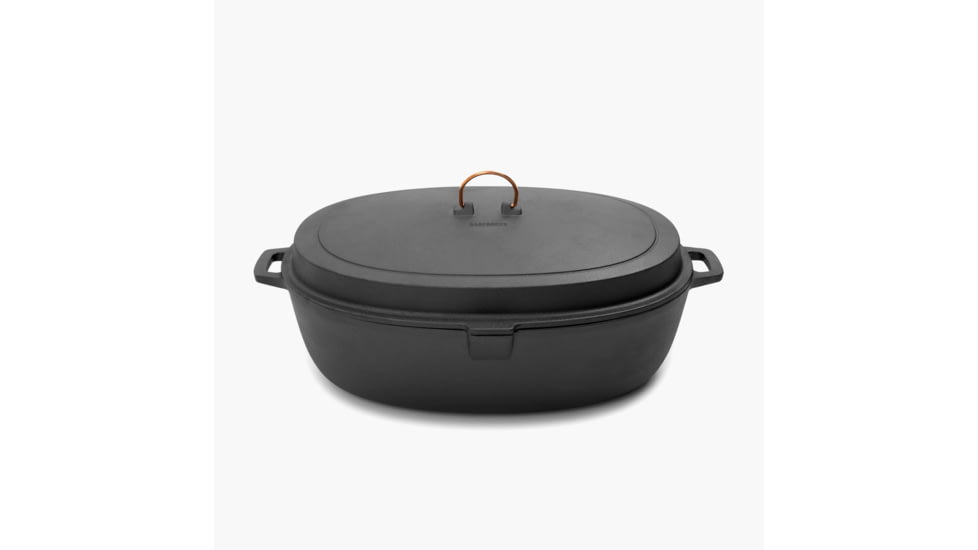Barebones Enamel Lined Cast Iron Roaster, CKW-1102