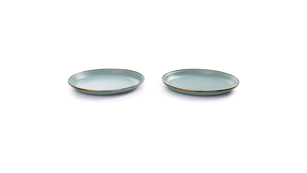 Barebones Enamel Salad Plate Set, Mint, CKW-427