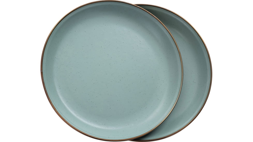 Barebones Enamel Salad Plate Set, Mint, CKW-427