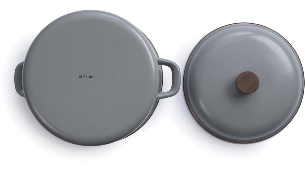 Barebones Enamel Stock Pot, Slate Gray, CKW-376