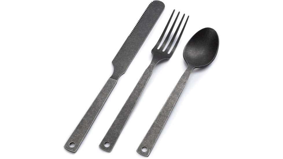 Barebones Flatware Set, Matte Black, CKW-370