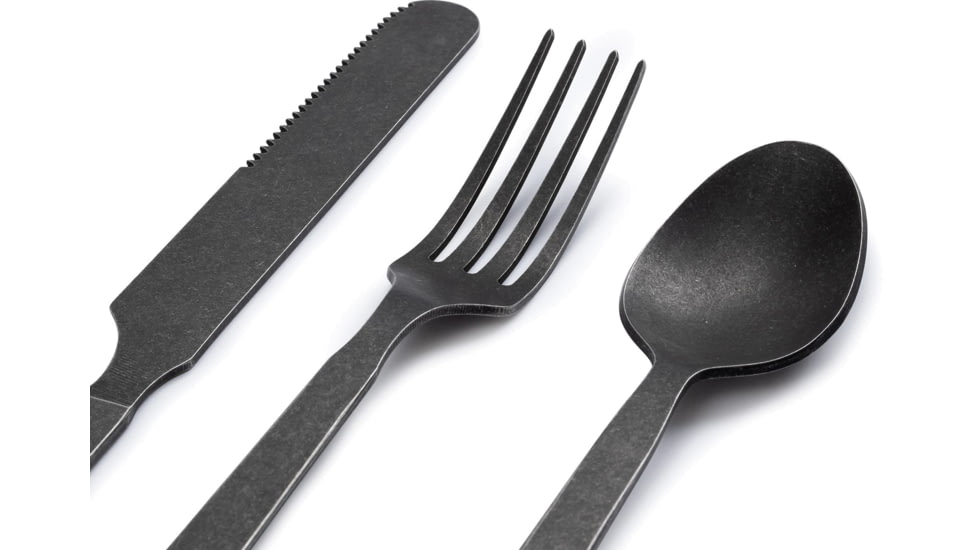 Barebones Flatware Set, Matte Black, CKW-370