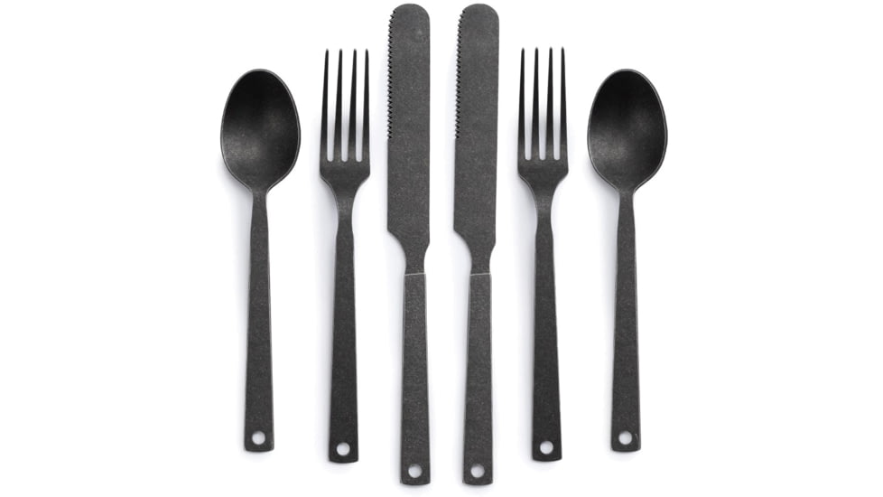 Barebones Flatware Set, Matte Black, CKW-370