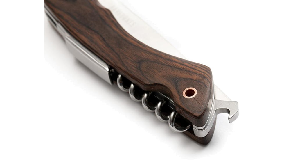 Barebones Folding Picnic Knife, 50CR15 Stainless Steel, Hardwood, CKW-363