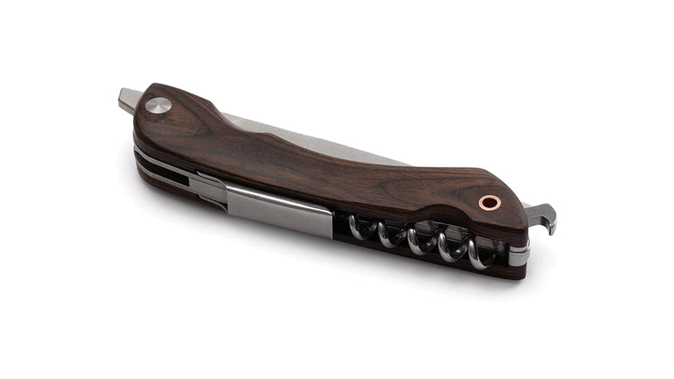 Barebones Folding Picnic Knife, 50CR15 Stainless Steel, Hardwood, CKW-363