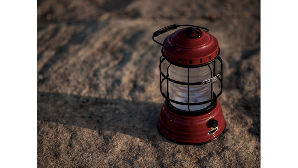 Barebones Forest Lantern, Red, LIV-262