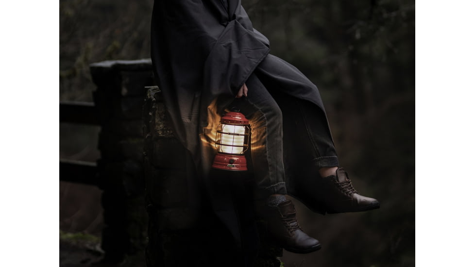 Barebones Forest Lantern, Red, LIV-262