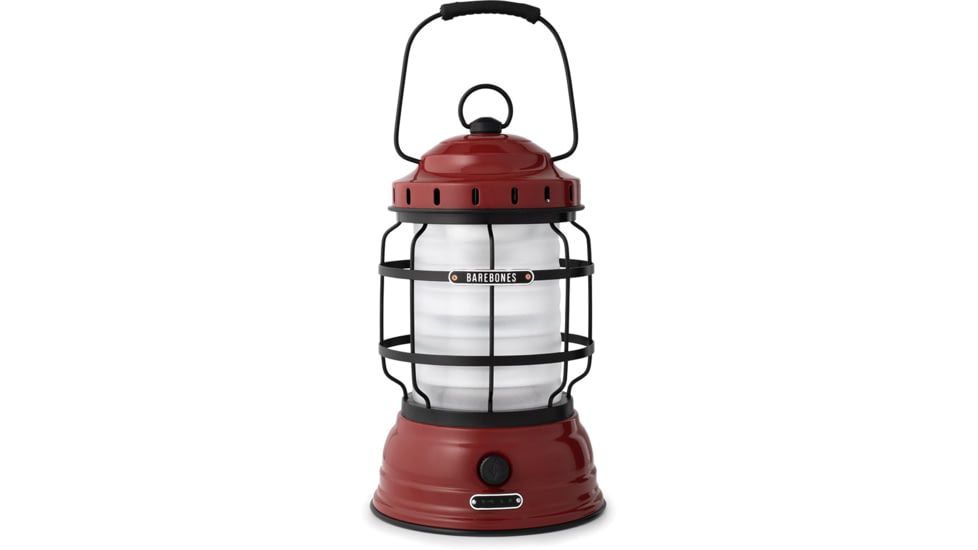 Barebones Forest Lantern, Red, LIV-262