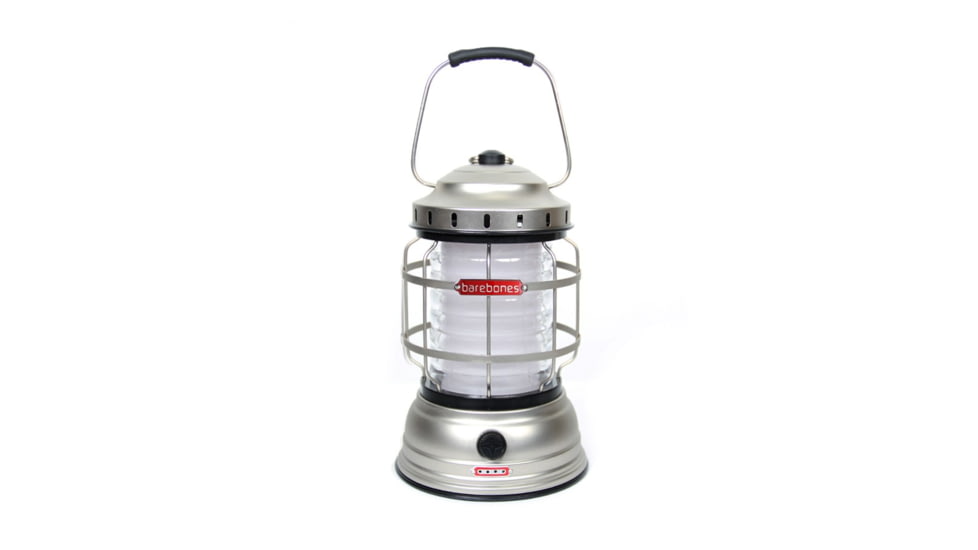 Barebones Forest Lantern-Satin Nickel