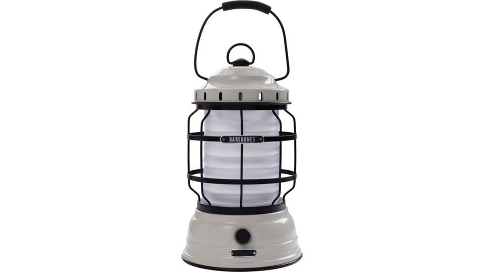 Barebones Forest Lantern Vintage White