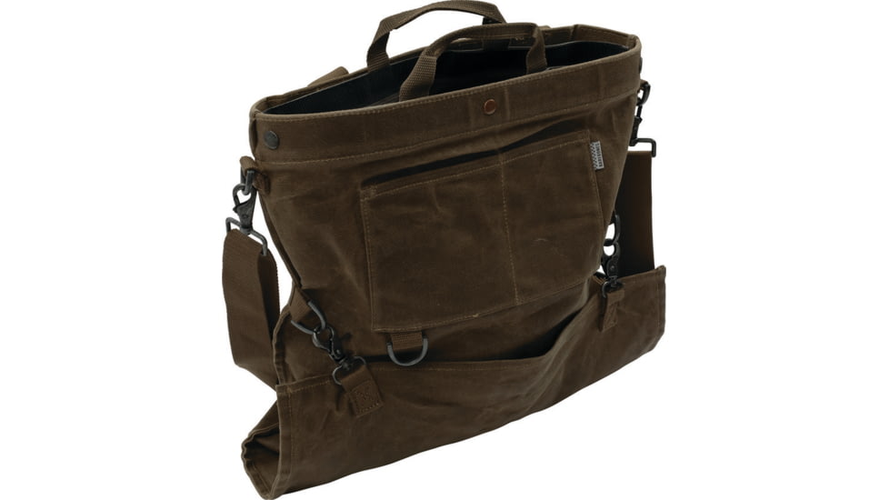 Barebones Harvesting/Gathering Bag, 17in x 16in x 3in, Dark Khaki, GDN-069