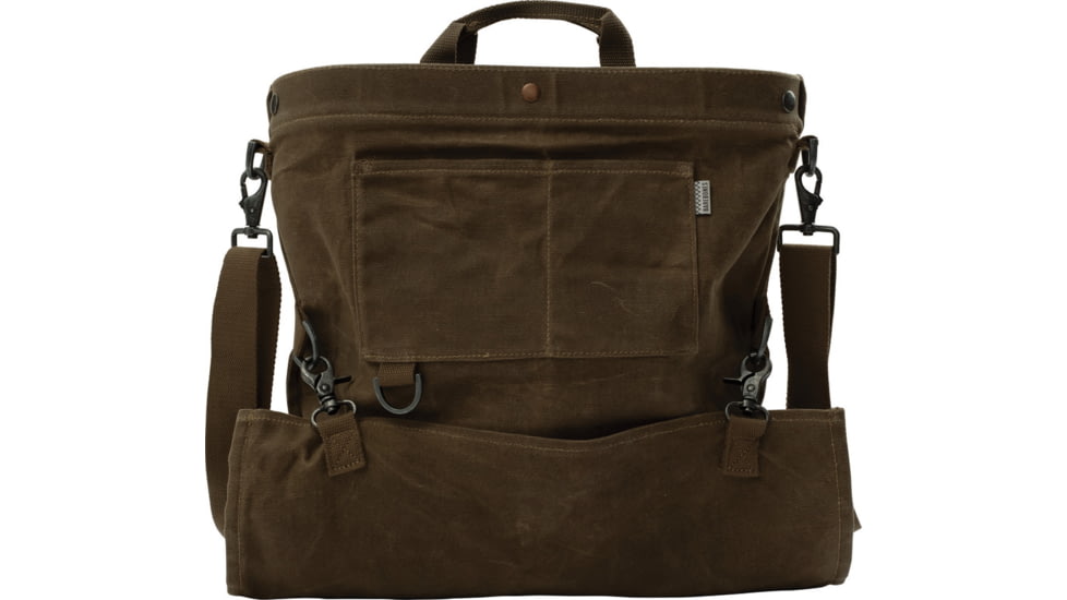 Barebones Harvesting/Gathering Bag, 17in x 16in x 3in, Dark Khaki, GDN-069