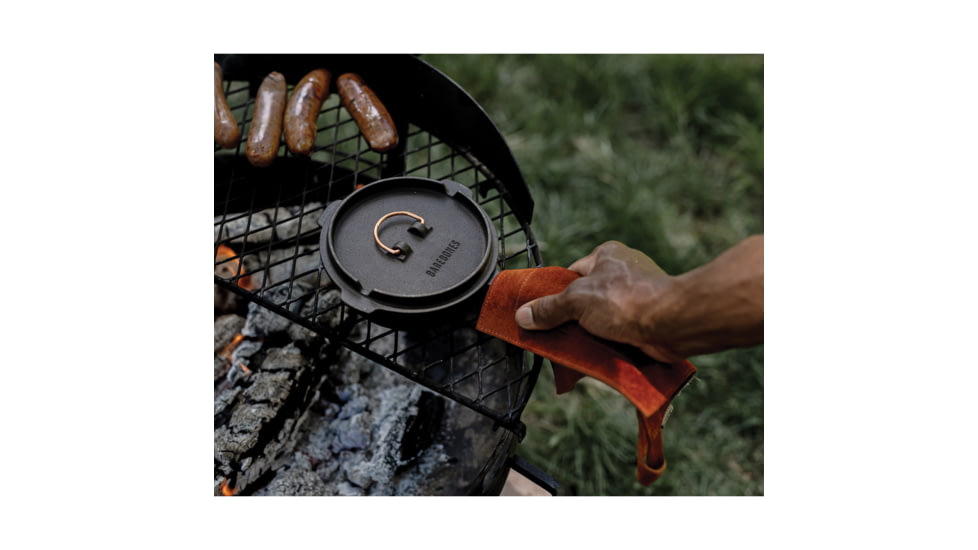 Barebones Hot Pad Brown Suede