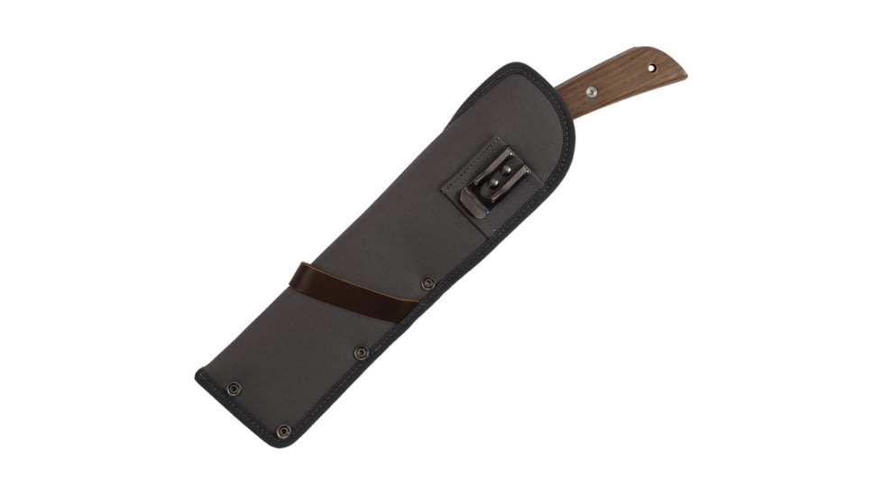 Barebones Japanese Nata Hatchet, 15.5in Overall, 7in, 4Cr14MoV Blade, Walnut Handle, 900D Polyester Sheath, HMS-2126