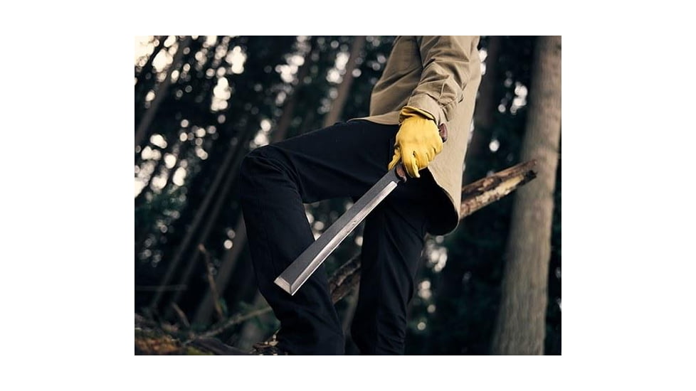 Barebones Japanese Nata Tool, 3CR13 Stainless Steel, Walnut Handle, HMS-2116