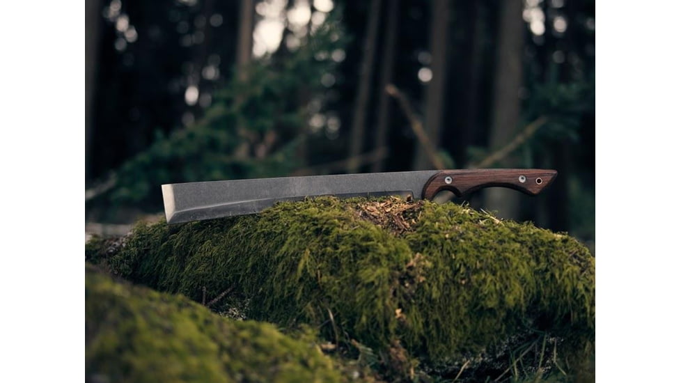 Barebones Japanese Nata Tool, 3CR13 Stainless Steel, Walnut Handle, HMS-2116