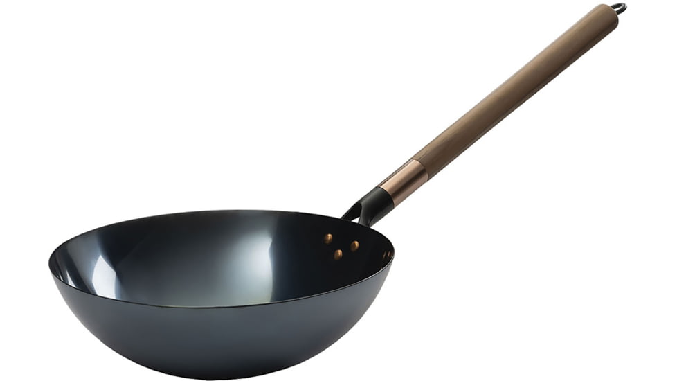 Barebones Long Handle Wok, 29.5in Length, 12in Diameter, CKW-455