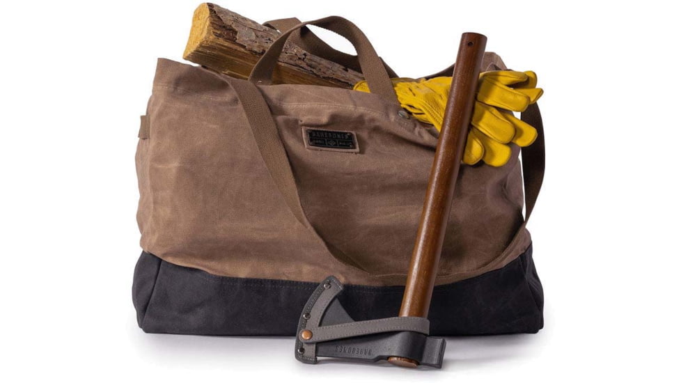 Barebones Neelum Firewood Carrier Tote, Khaki, STC-720