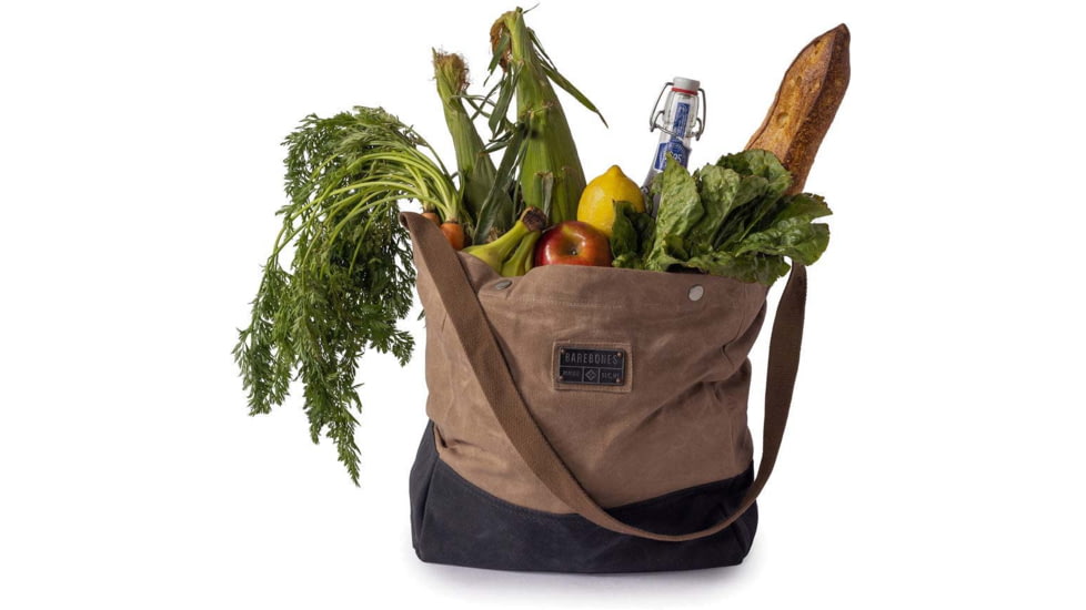 Barebones Neelum Market Tote Bag, Khaki, STC-718