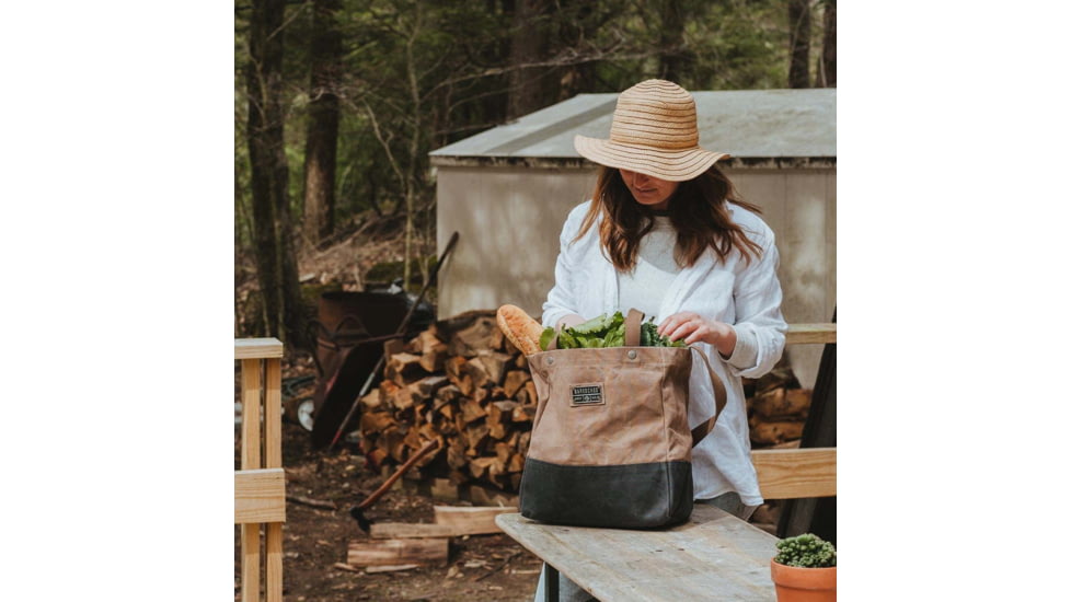 Barebones Neelum Market Tote Bag Khaki