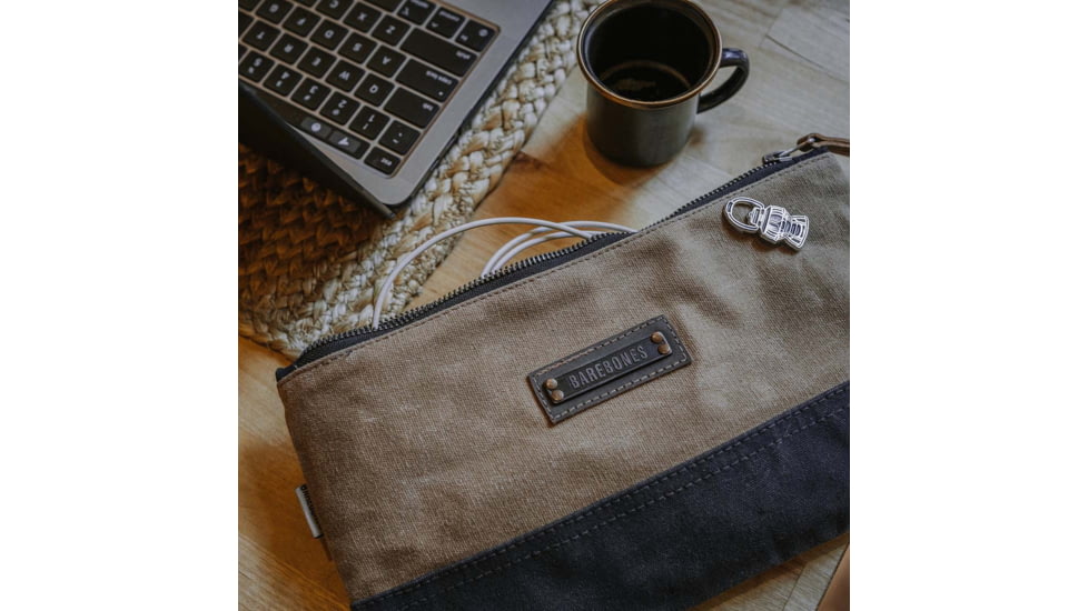 Barebones Neelum Small Zipper Pouch Khak