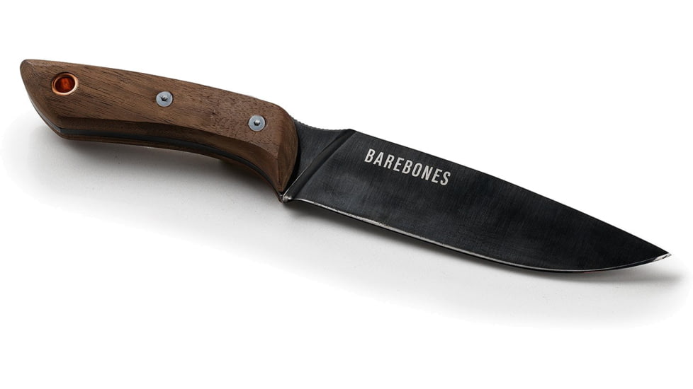 Barebones No. 6 Field Knife, 6in High-Carbon Steel Blade, Walnut Handle, HMS-2118