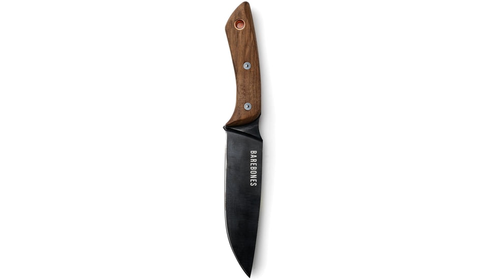 Barebones No. 6 Field Knife, 6in High-Carbon Steel Blade, Walnut Handle, HMS-2118