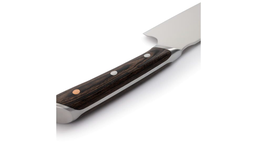 Barebones No. 7 Nakiri Knife, 12.25in Overall, 7in, 5Cr15MoV, Satin Blade, Brown Pakkawood Handle, CKW-493