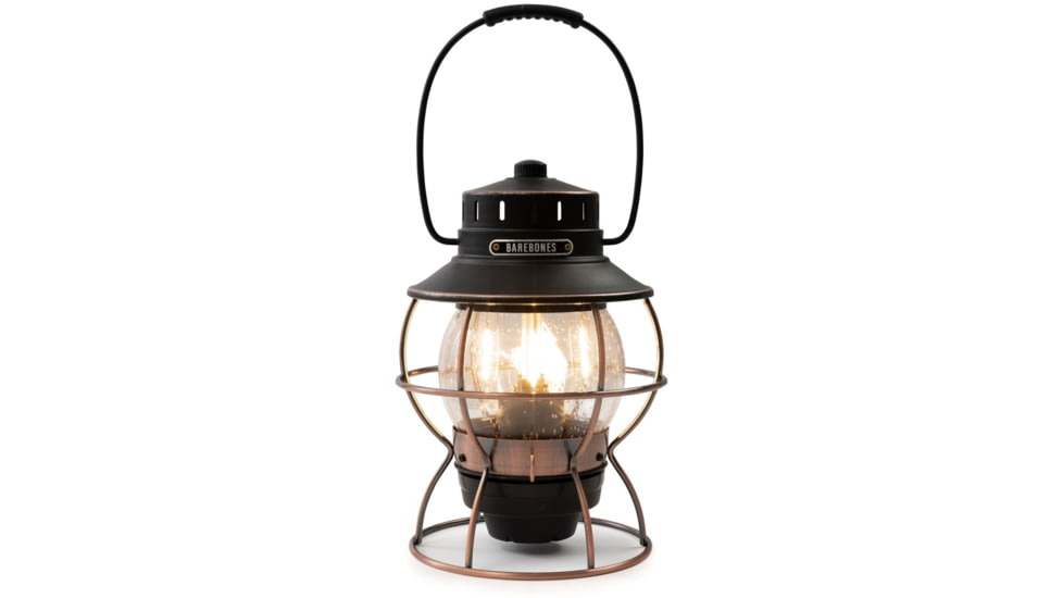 Barebones Railroad Lantern, Antique Bronze, LIV-280