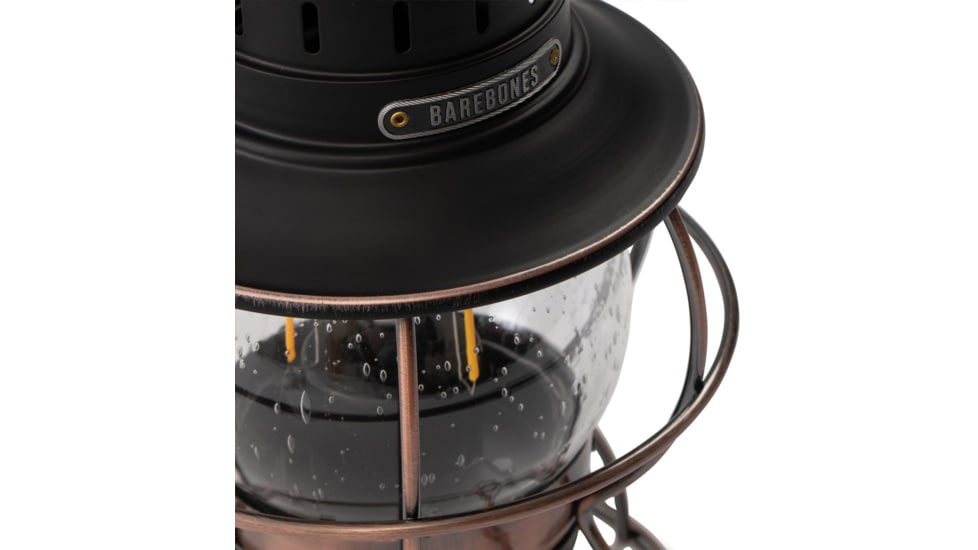 Barebones Railroad Lantern, Antique Bronze, LIV-280