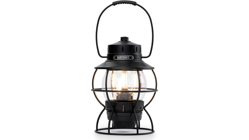 Barebones Railroad Lantern Black