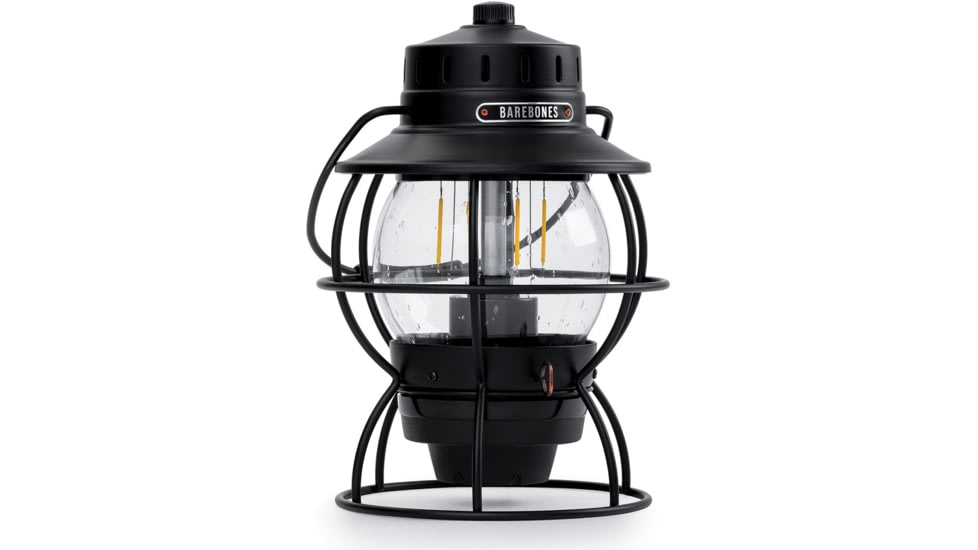 Barebones Railroad Lantern Black