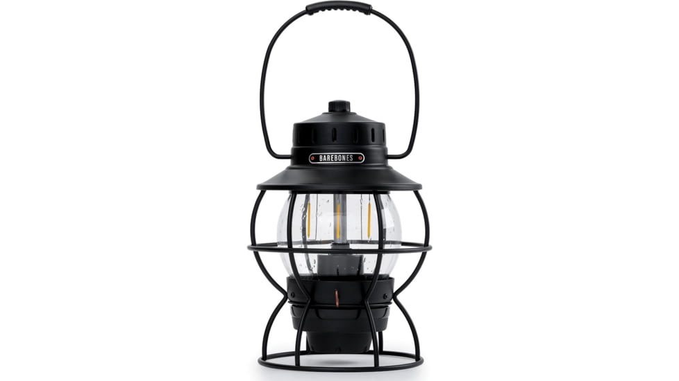 Barebones Railroad Lantern Black