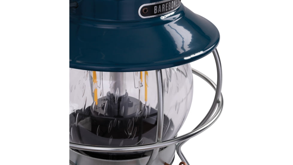 Barebones Railroad Lantern Ocean Blue