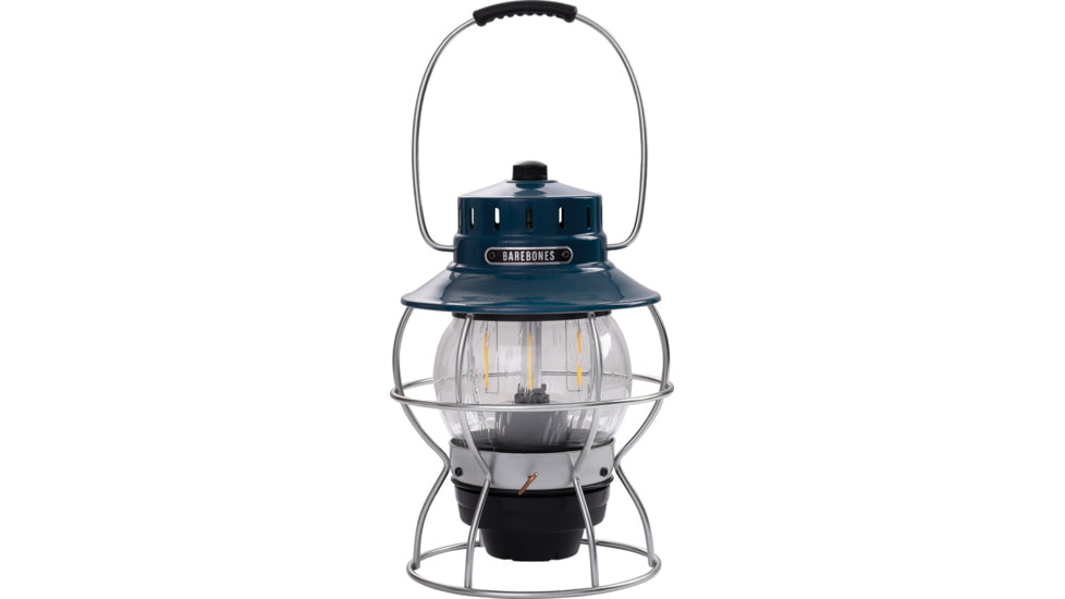 Barebones Railroad Lantern Ocean Blue