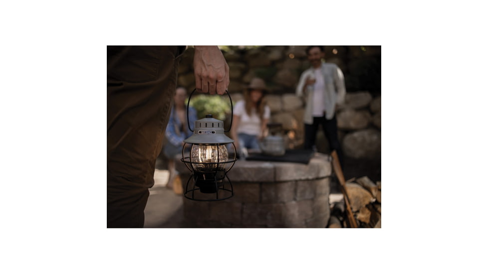 Barebones Railroad Lantern Slate Gray