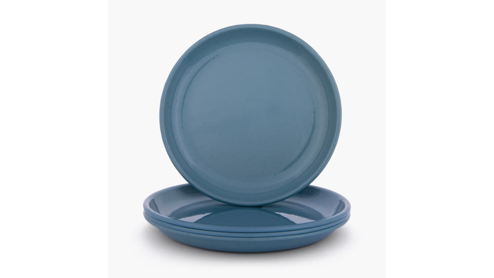 Barebones Rolled Enamelware Plate Set, CKW-1059