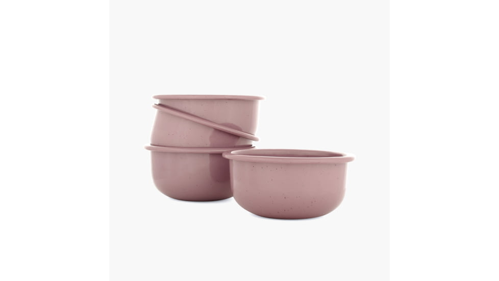 Barebones Rolled Enamelware Side Bowl Set, CKW-1065