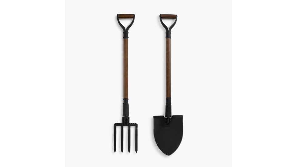 Barebones Spading Fork &amp; Folding Shovel Set, BND-1419