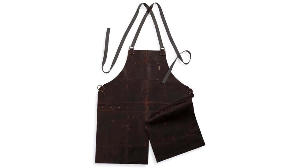 Barebones Tradesman Leather Apron, 32.75in, Full-Grain Water Buffalo Leather, CKW-479